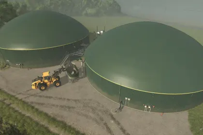 Effektives Paket Medium Biogas Plant Package 400/750 kW — Biogasanlagen mit Kartoffelannahme für FS25 — 2