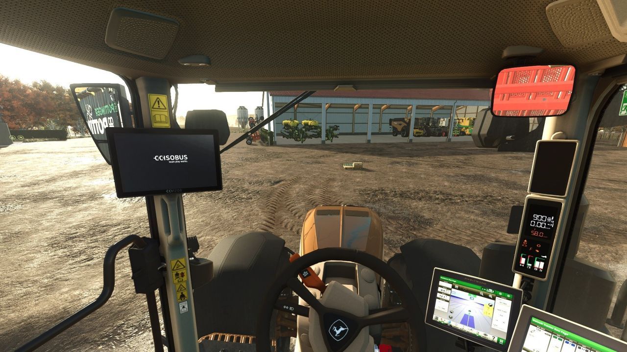 Трактор John Deere 8R CC11200 для Farming Simulator 25