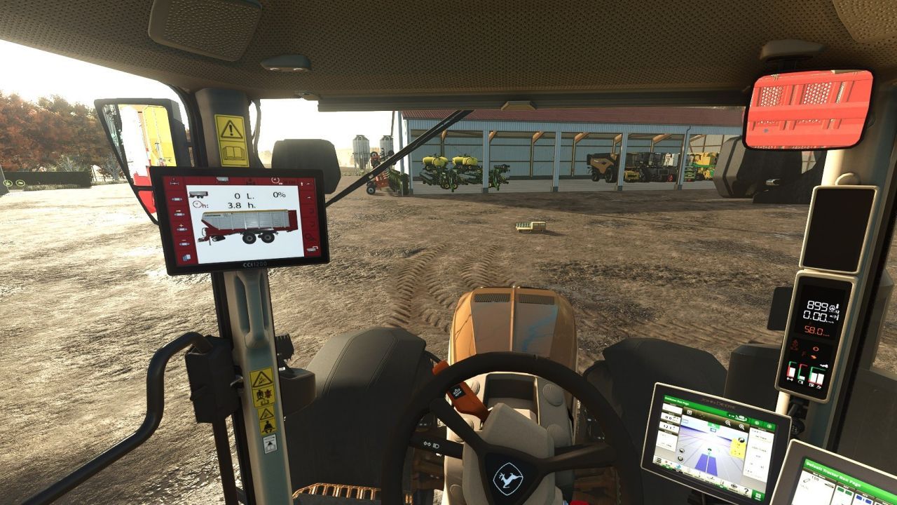 Трактор John Deere 8R CC11200 для Farming Simulator 25