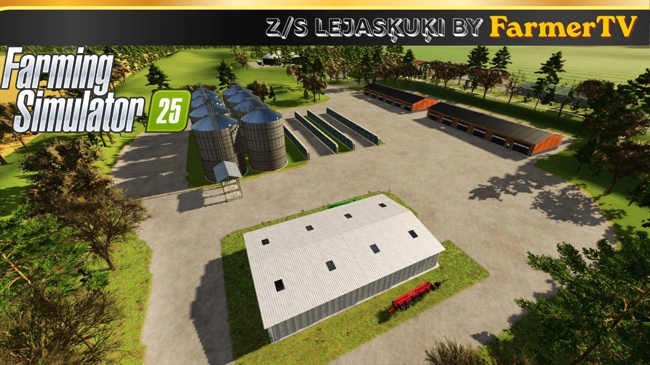 Карта Z/s Lejaskuki для Farming Simulator 25