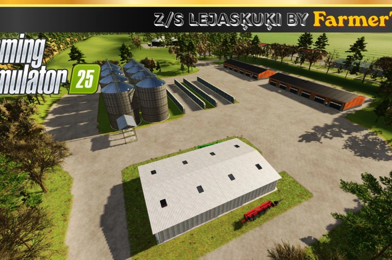 Карта Z/s Lejaskuki для Farming Simulator 25