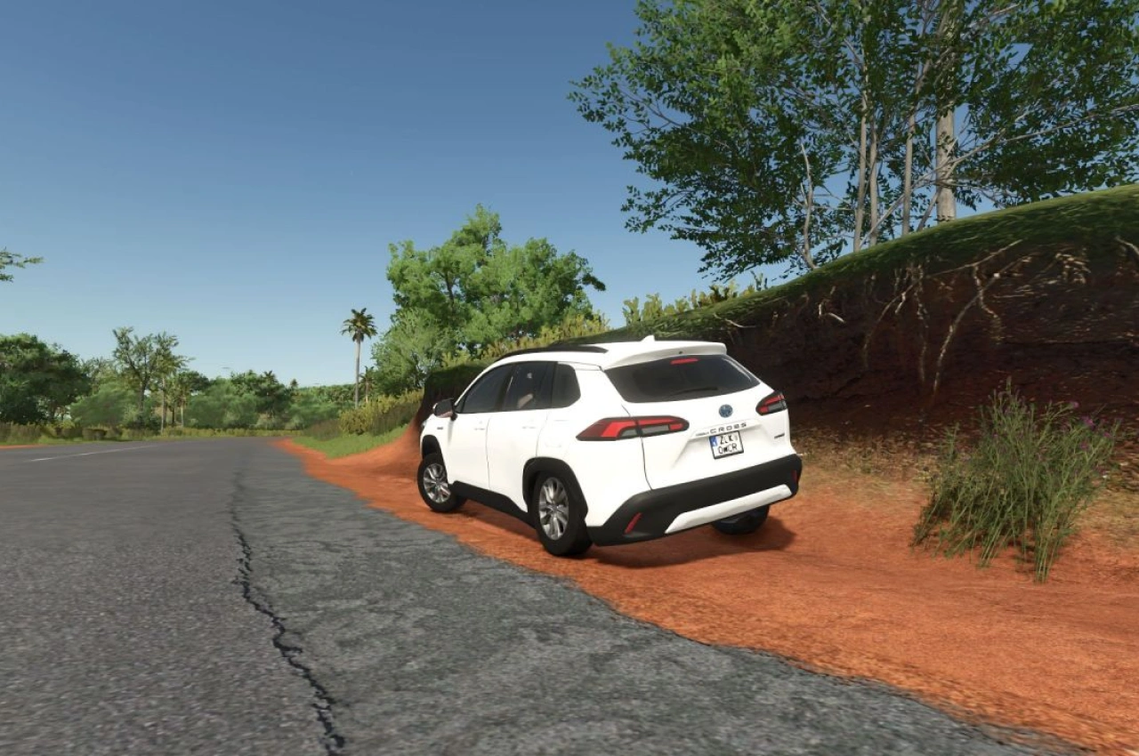 Автомобіль Toyota Corolla Cross 2021 для Farming Simulator 25