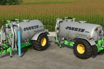 Ефективна Цистерна Joskin Cobra 11500 ESI для Гноївки — Стабільність і Точне Внесення