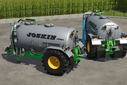 Ефективна Цистерна Joskin Cobra 11500 ESI для Гноївки — Стабільність і Точне Внесення