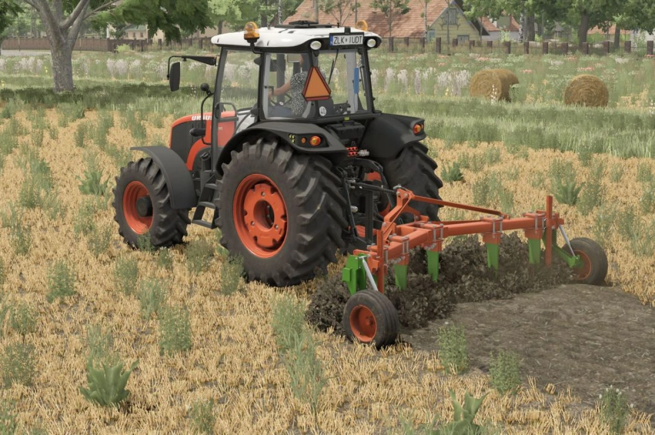 Культиватор Unia Kret для Farming Simulator 25