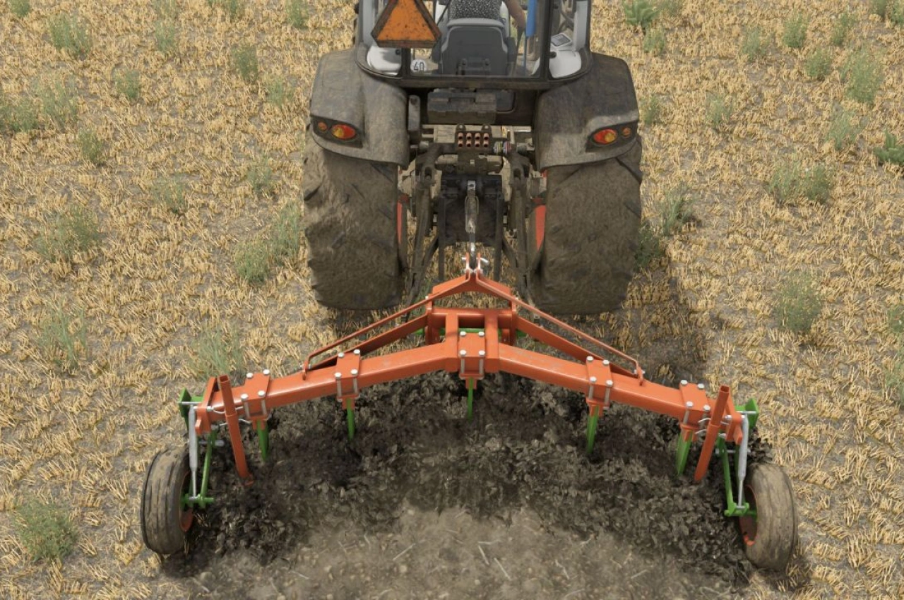 Культиватор Unia Kret для Farming Simulator 25