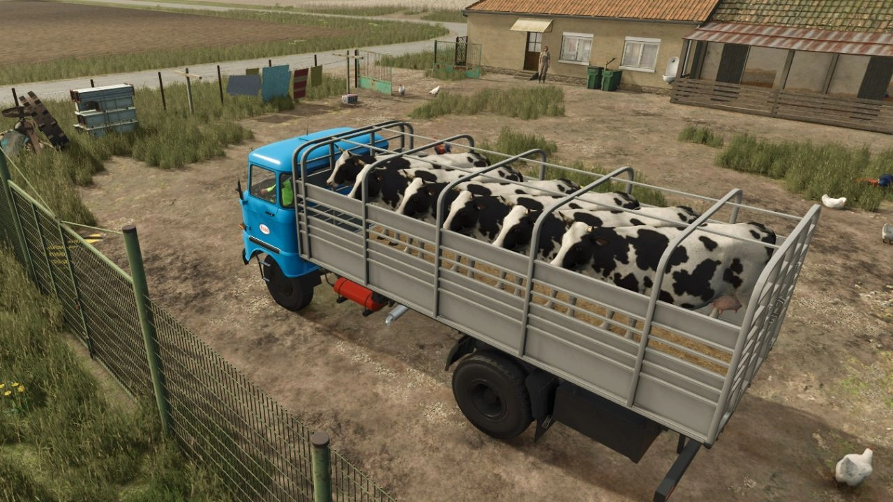 Трактор IFA W50 для Farming Simulator 25