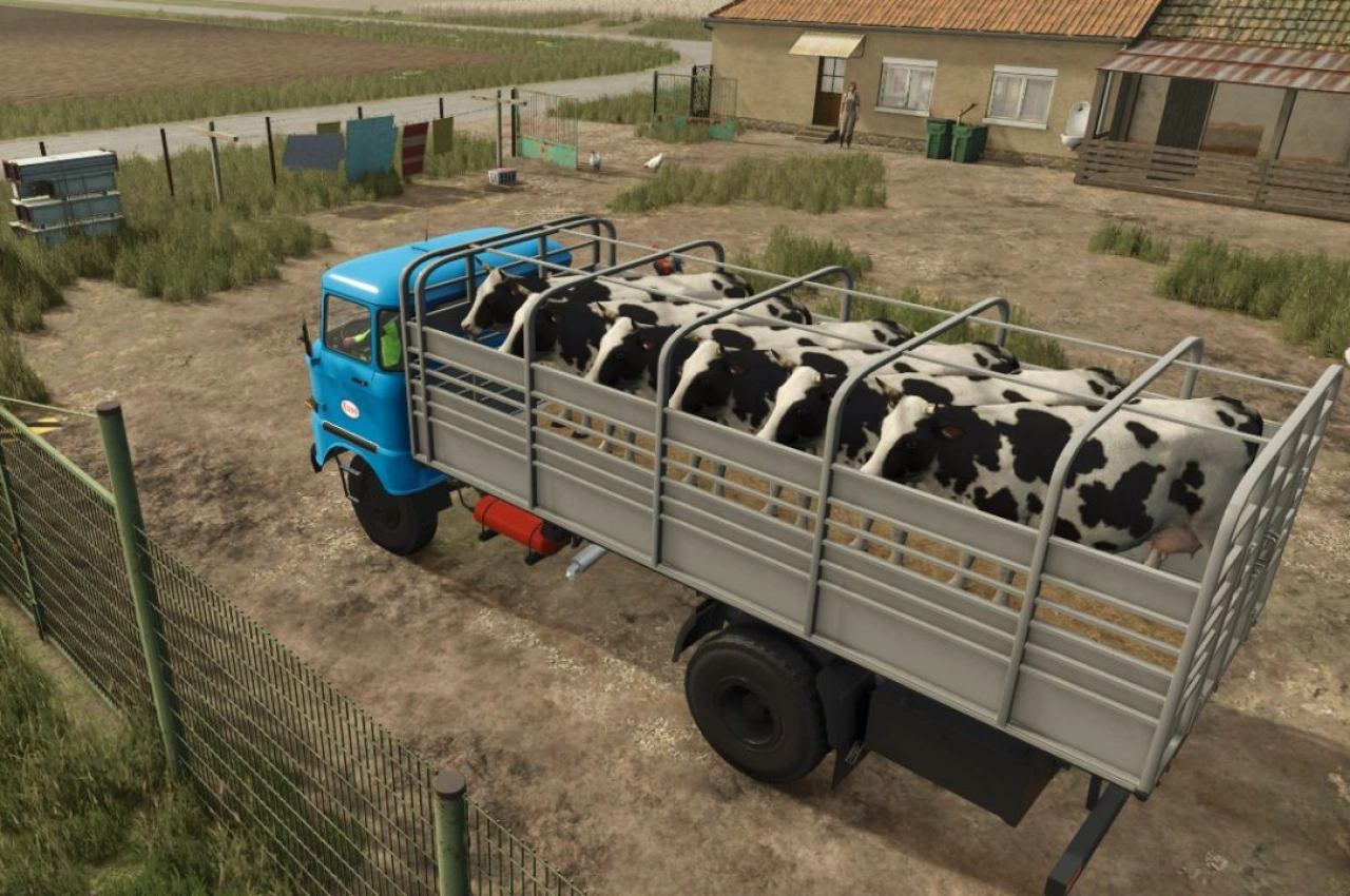 Трактор IFA W50 для Farming Simulator 25