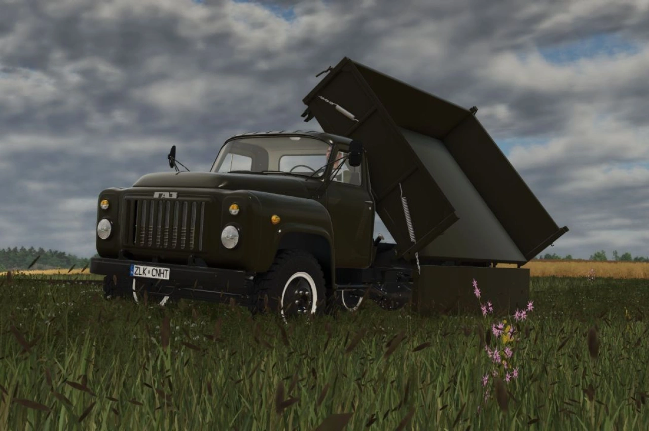 Вантажівка GAZ-53 для Farming Simulator 25