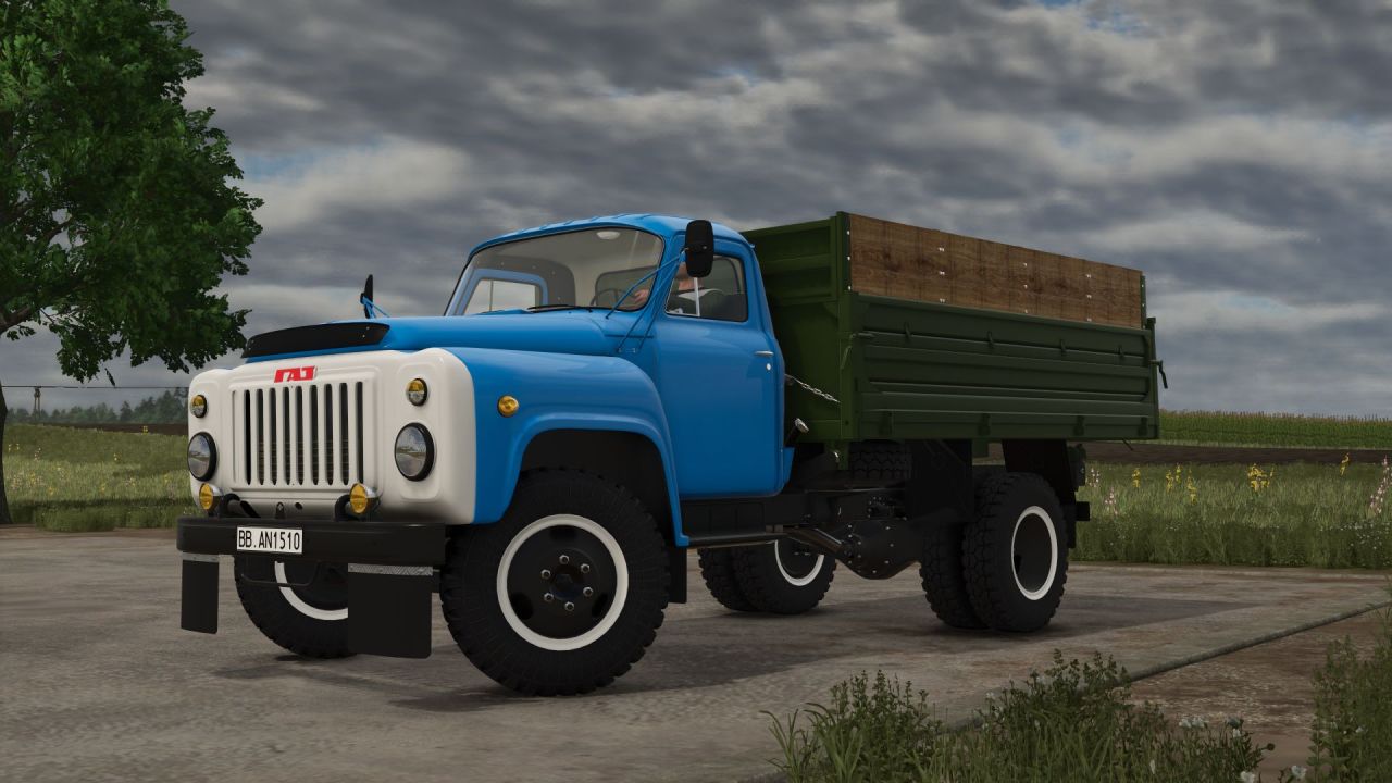 Вантажівка GAZ-53 для Farming Simulator 25
