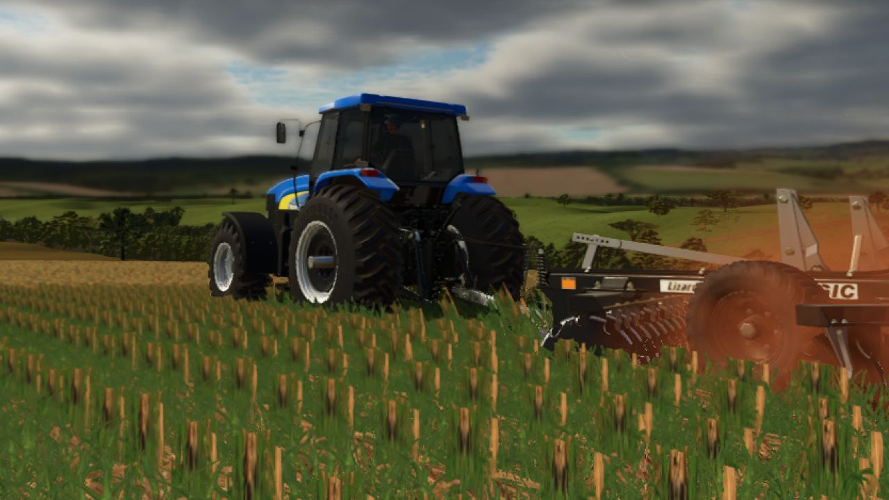 Трактор New Holland TM 7000 Series BR для Farming Simulator 25