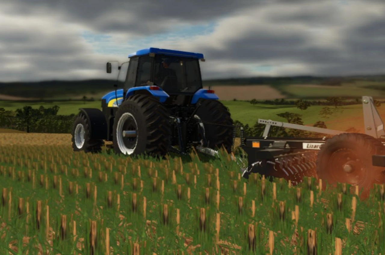 Трактор New Holland TM 7000 Series BR для Farming Simulator 25