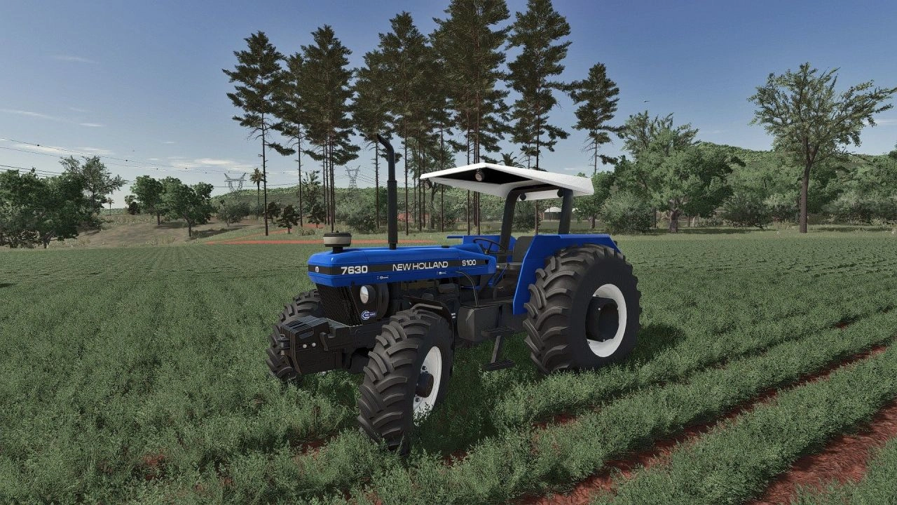 Трактор Ford/New Holland 7630 для Farming Simulator 25