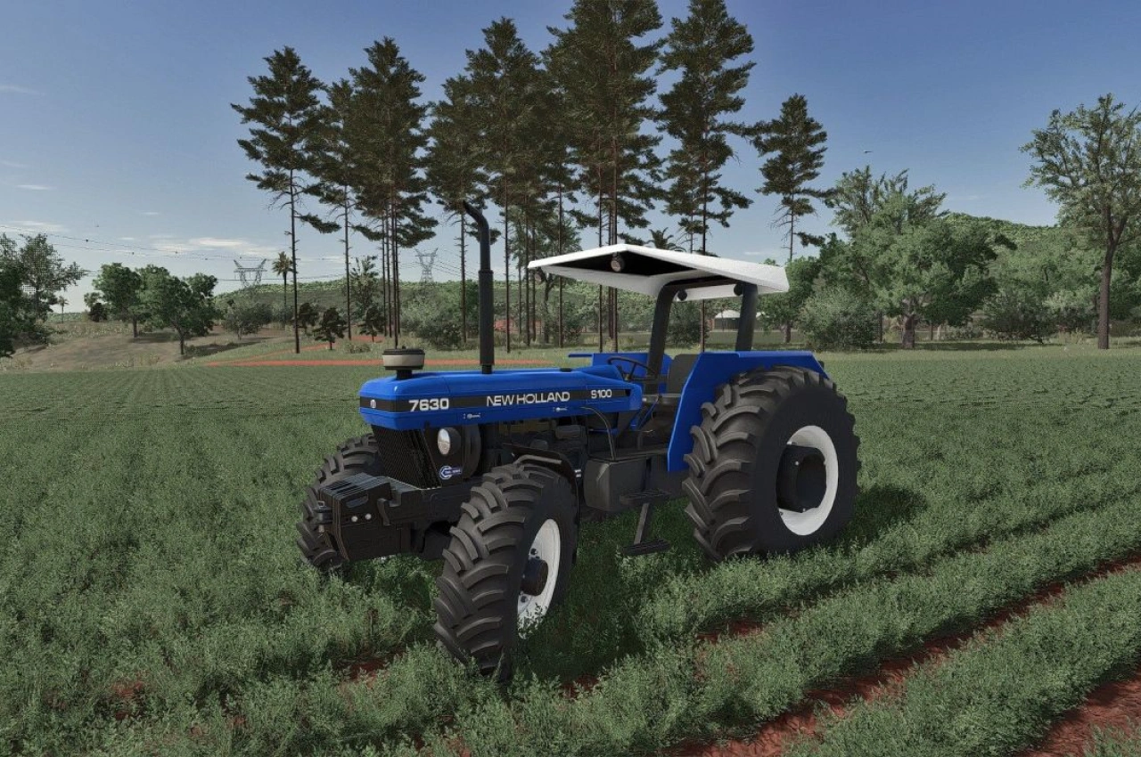 Трактор Ford/New Holland 7630 для Farming Simulator 25
