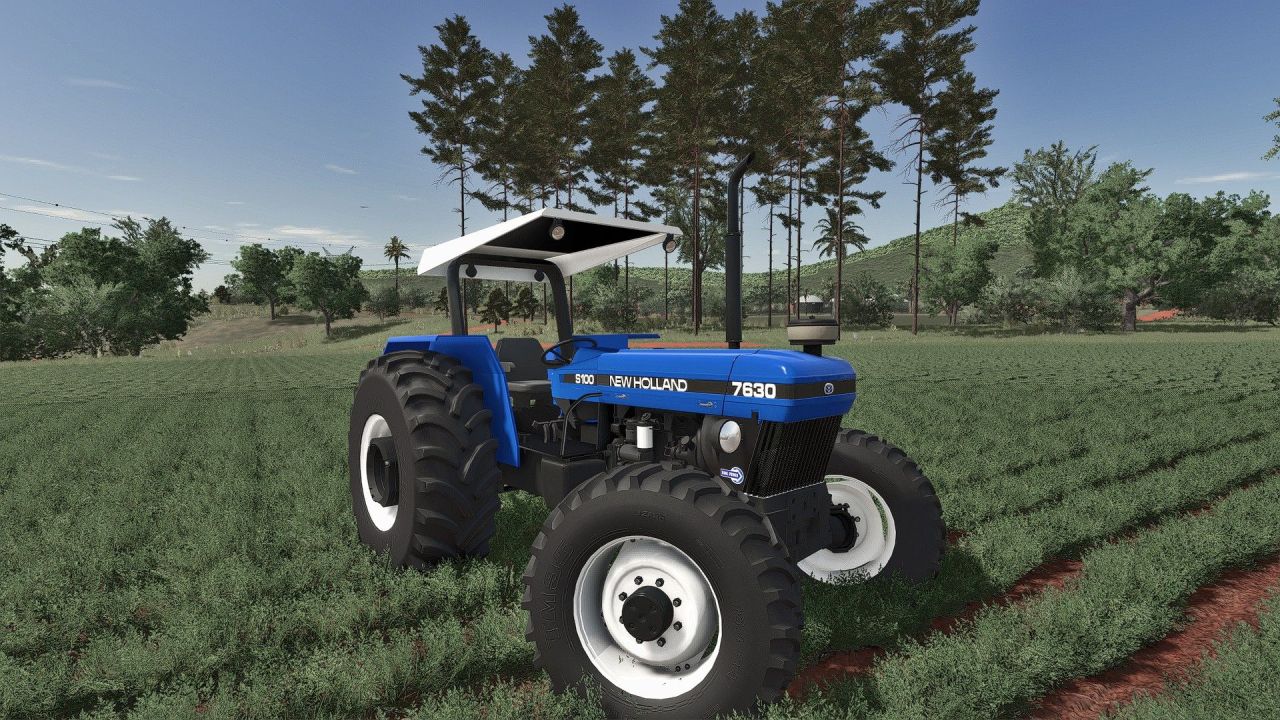 Traktor Ford/New Holland 7630 für Farming Simulator 25