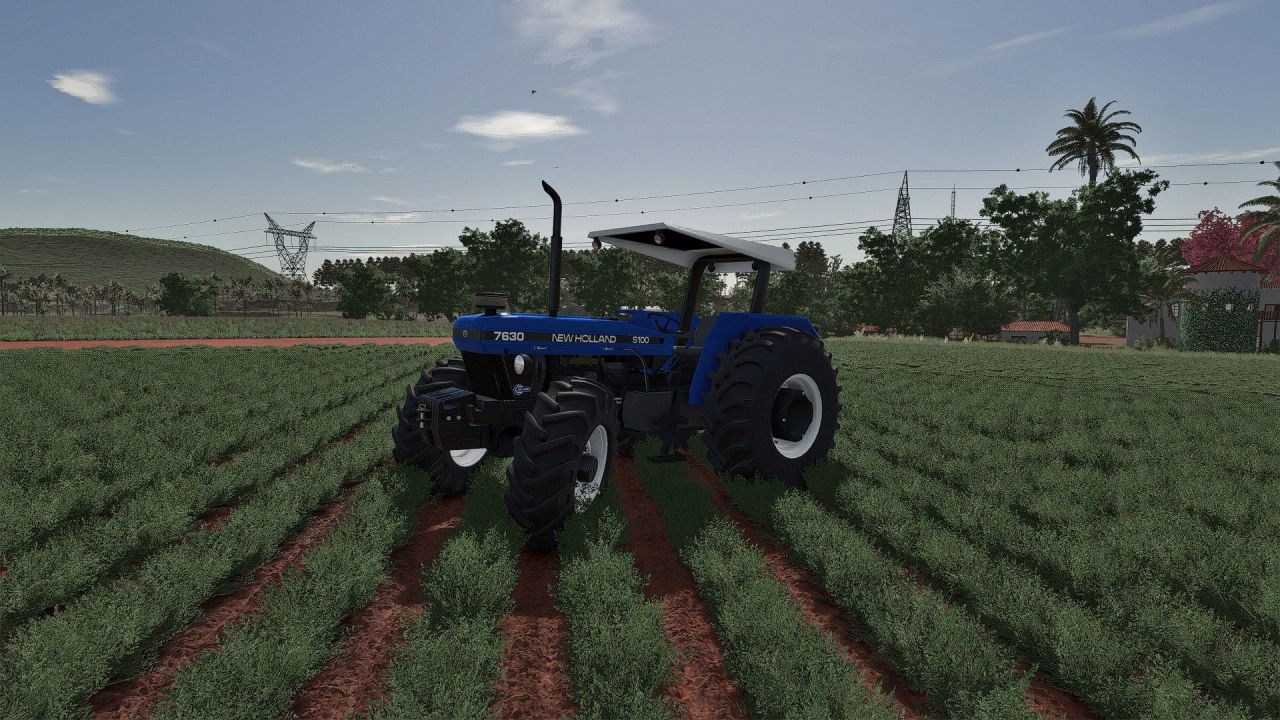 Traktor Ford/New Holland 7630 für Farming Simulator 25