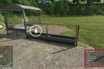 Effektive Dynamic Husbandry Capacity — Automatisches Lagerbalancing für die Tierhaltung in FS 25 — 2