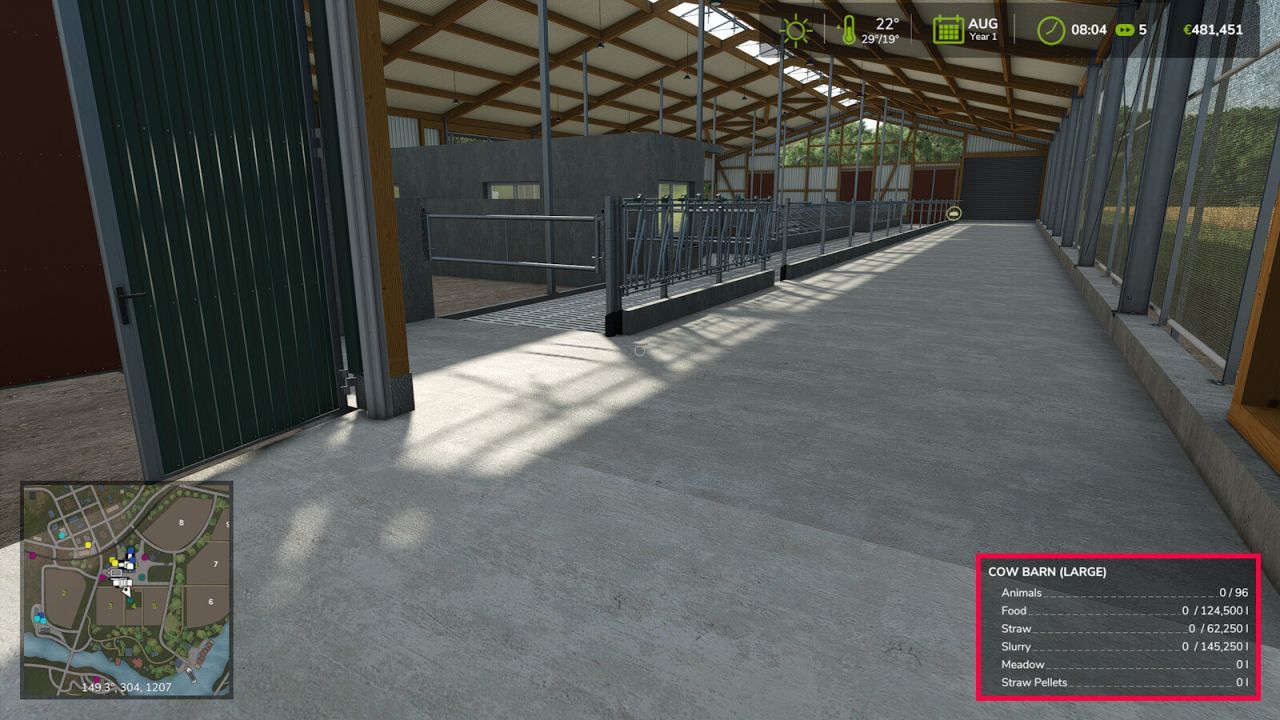 Ефективний Dynamic Husbandry Capacity — Автоматичний Баланс Сховищ для Тваринництва у FS 25