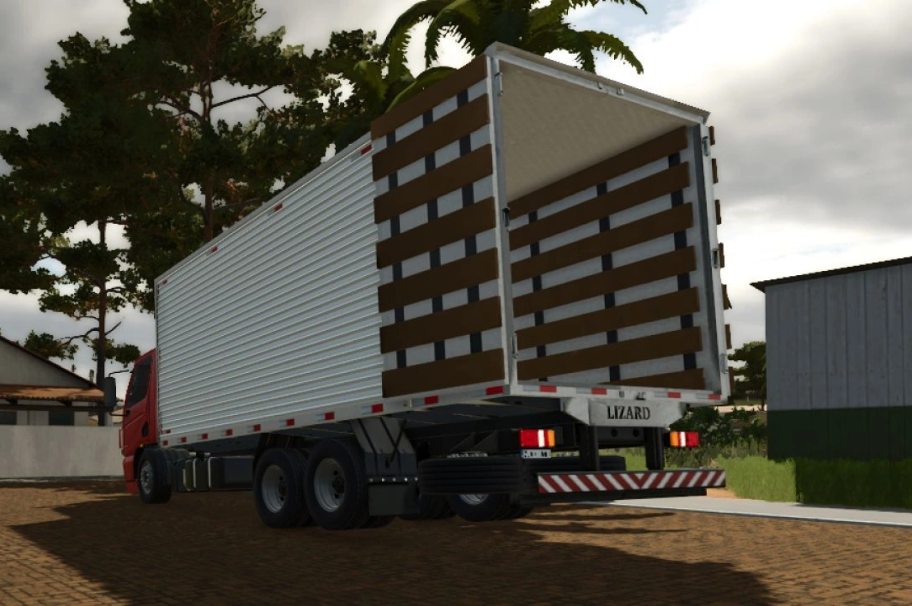 Вантажівка Mercedes Benz Accelo для Farming Simulator 25