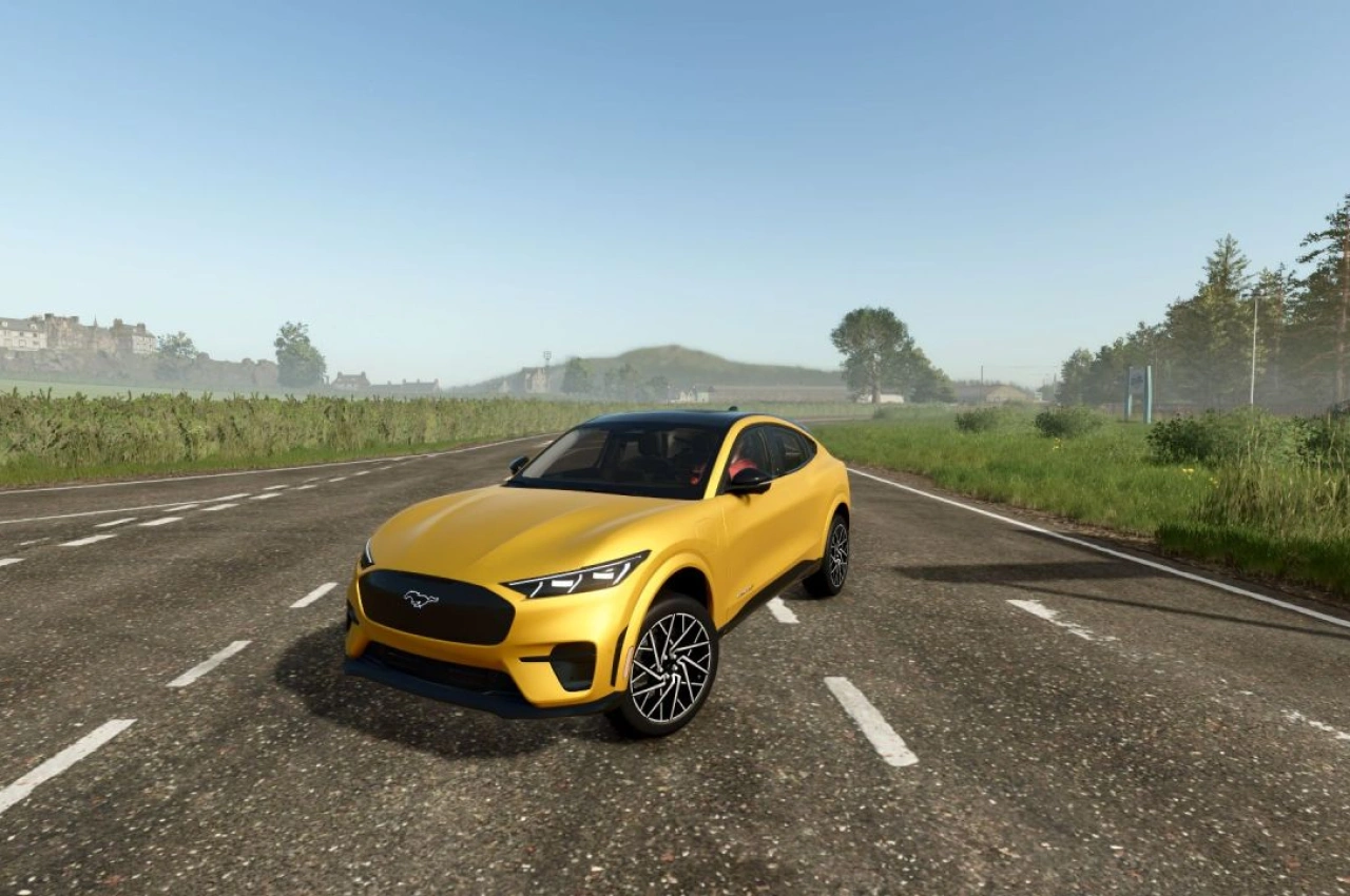 Автомобіль Ford Mustang Mach-E GT для Farming Simulator 25