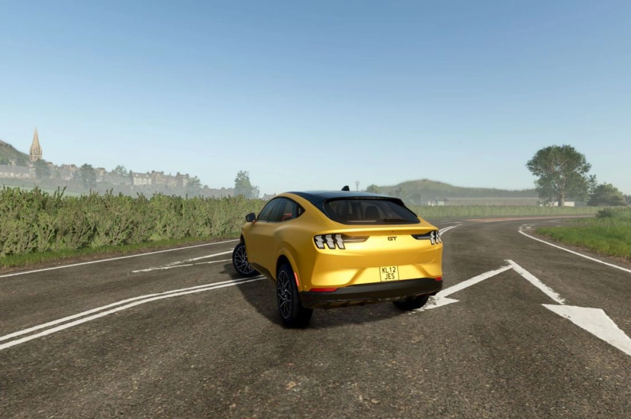 Автомобіль Ford Mustang Mach-E GT для Farming Simulator 25