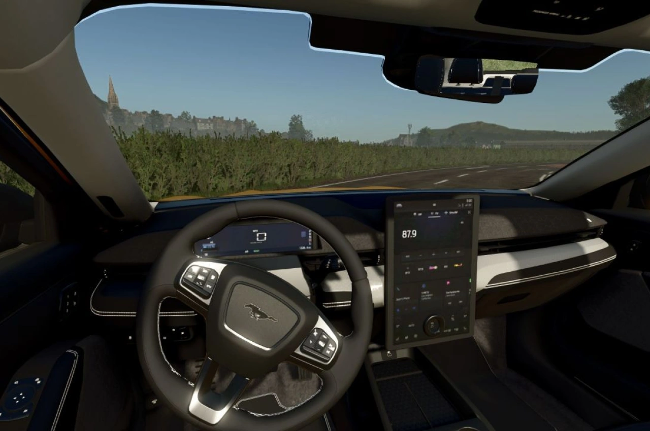 Автомобіль Ford Mustang Mach-E GT для Farming Simulator 25