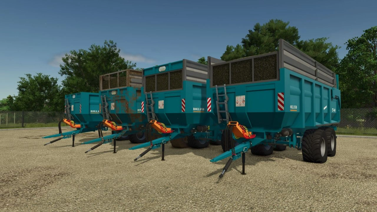 Причіп Rolland Turboclassic 27-40 для Farming Simulator 25