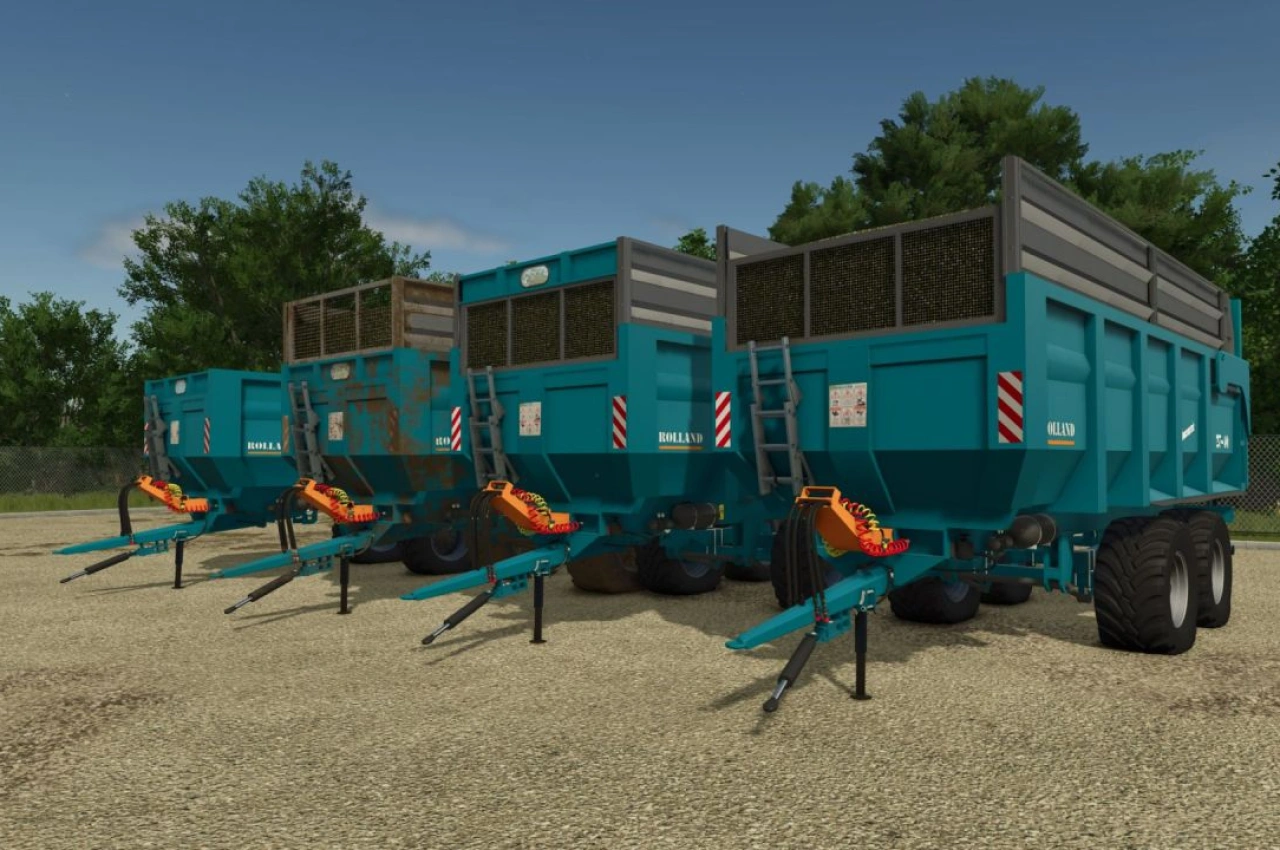 Причіп Rolland Turboclassic 27-40 для Farming Simulator 25