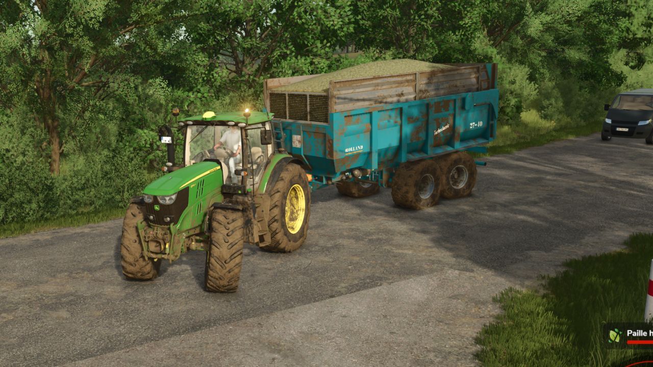 Причіп Rolland Turboclassic 27-40 для Farming Simulator 25