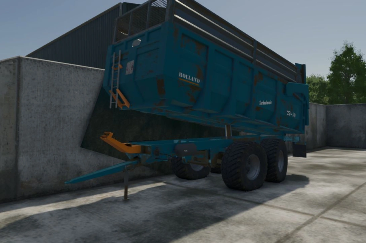 Причіп Rolland Turboclassic 27-40 для Farming Simulator 25