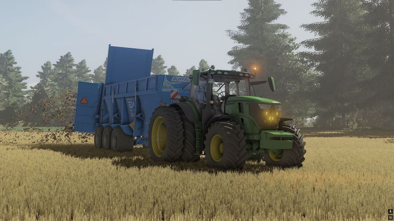 Трактор John Deere 6R Large Frame Edit для Farming Simulator 22