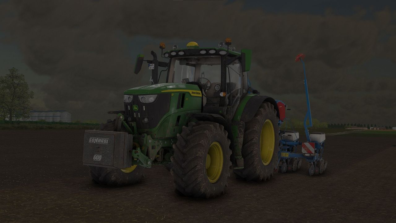 Трактор John Deere 6R Large Frame Edit для Farming Simulator 22