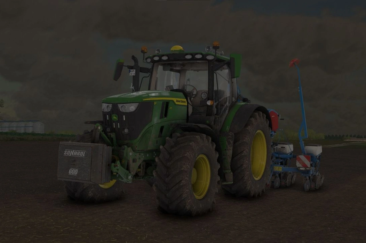 Трактор John Deere 6R Large Frame Edit для Farming Simulator 22