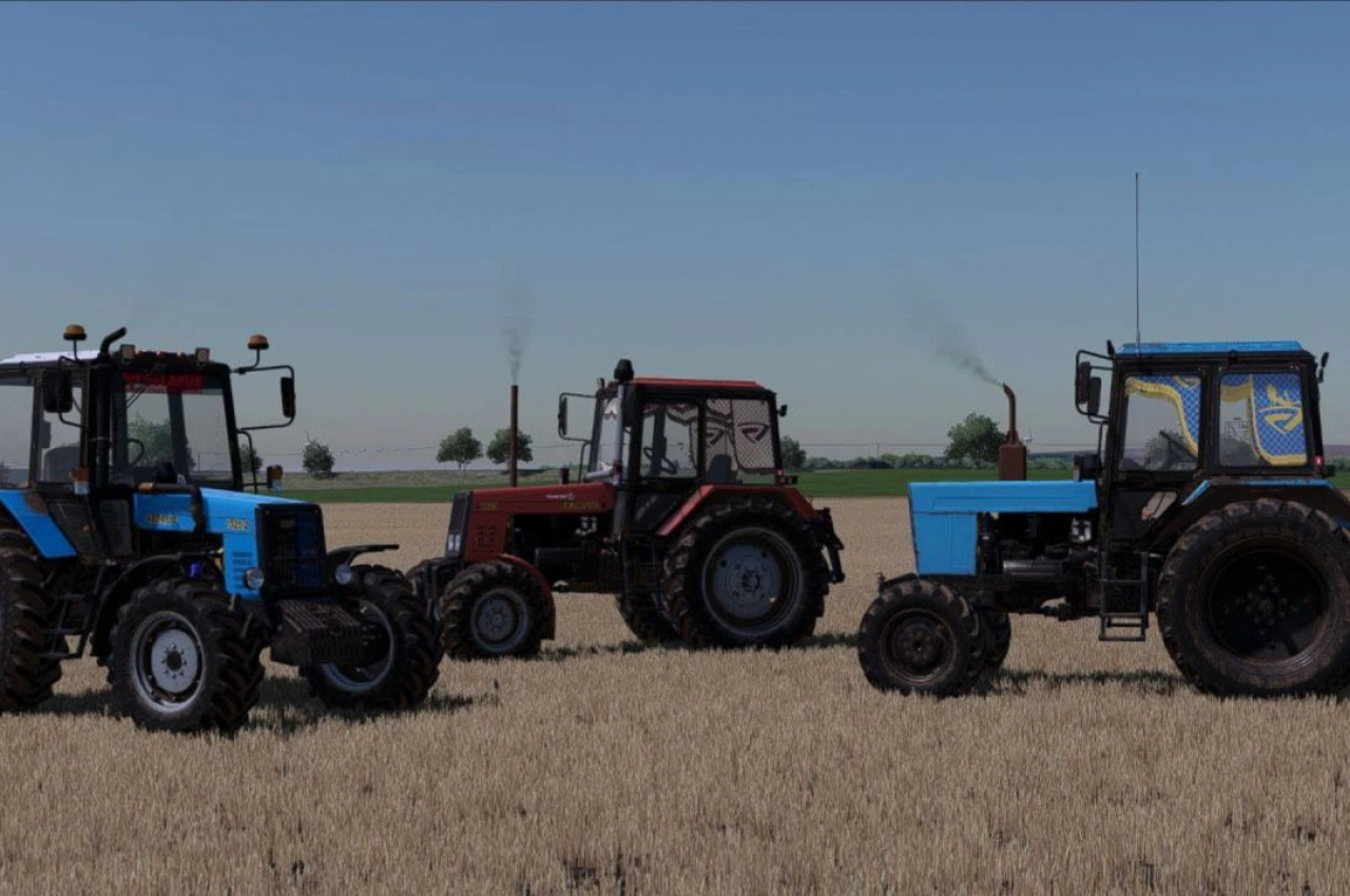 Трактор MTZ 800-1000 Series для Farming Simulator 22