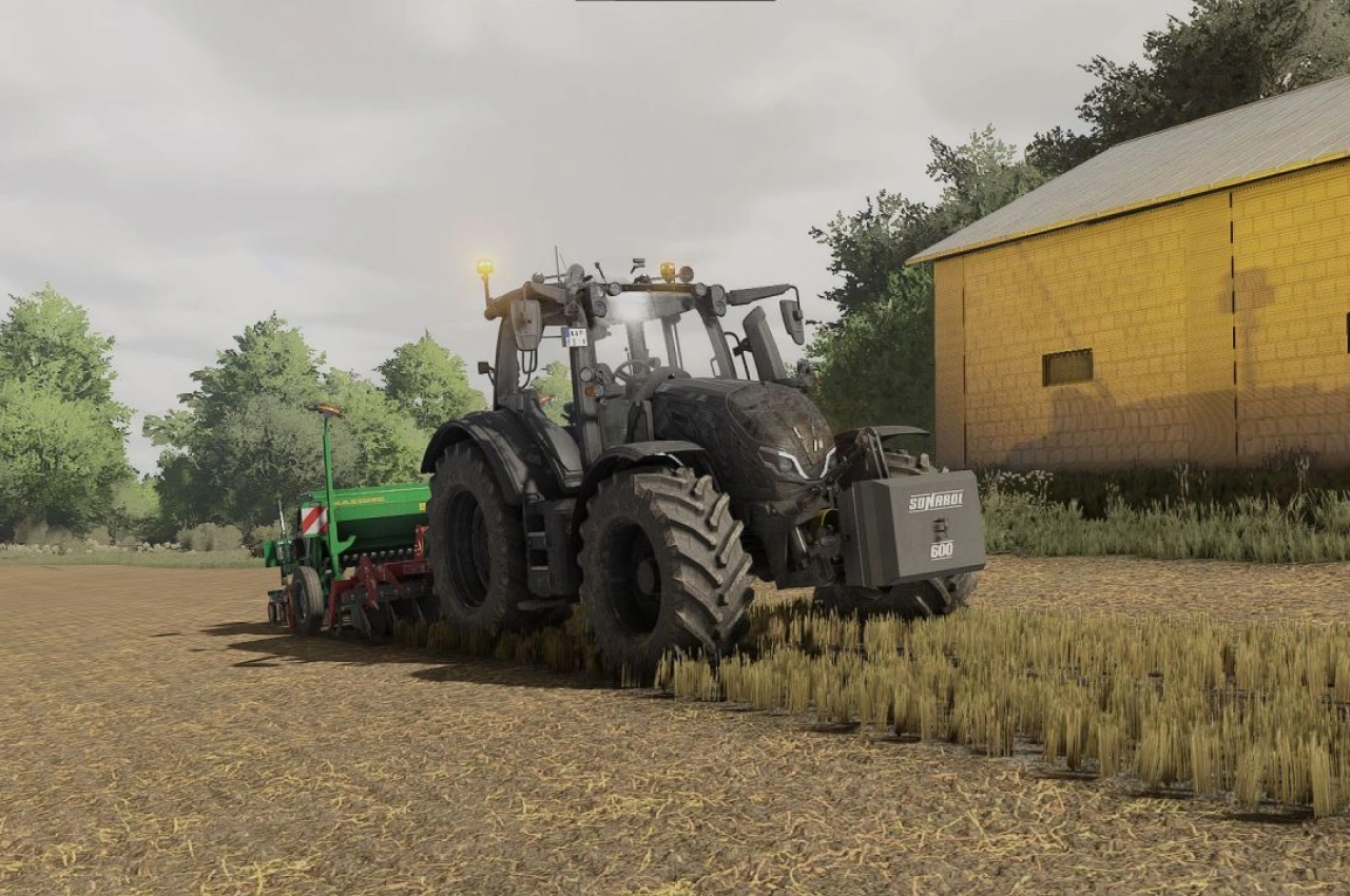 Трактор Valtra V Series для Farming Simulator 22