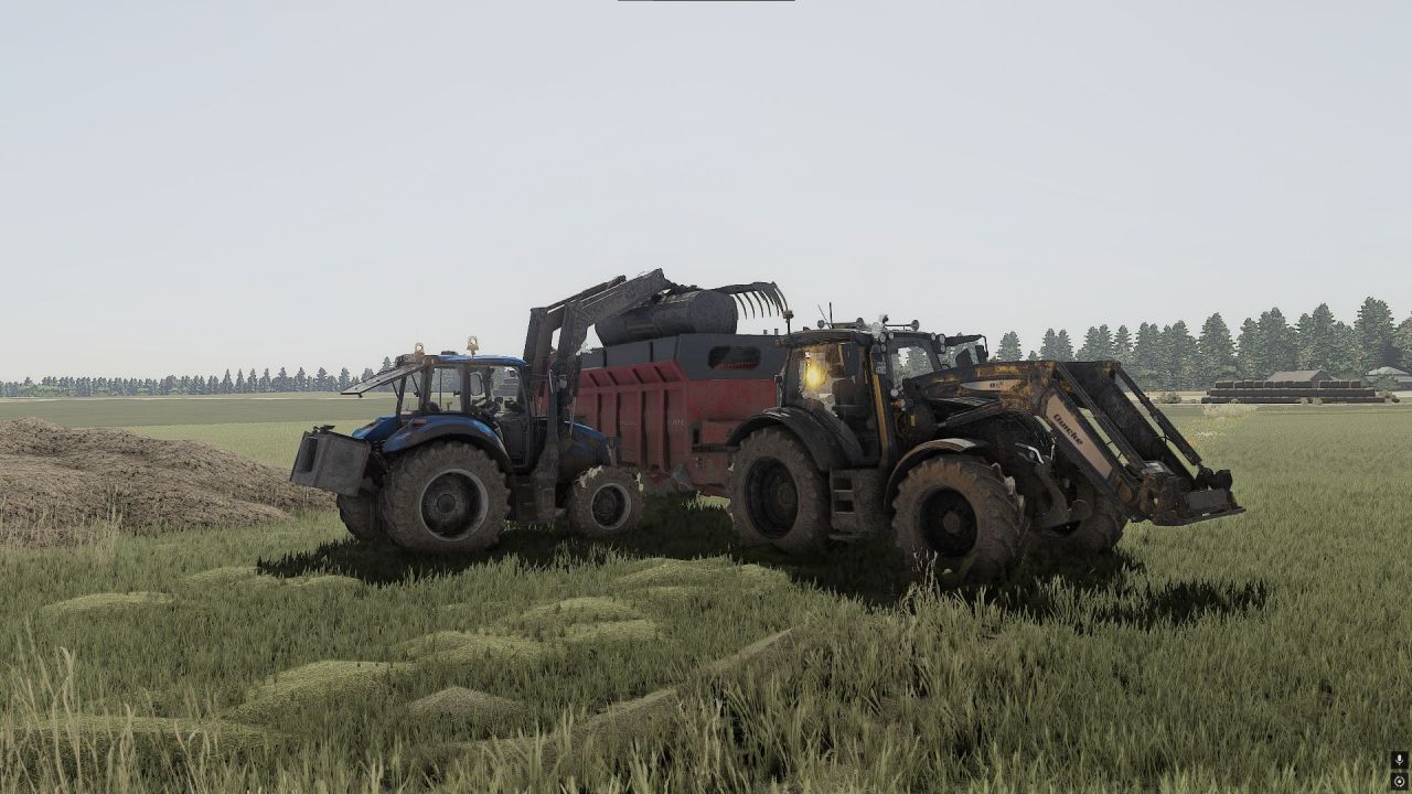 Трактор Valtra V Series для Farming Simulator 22