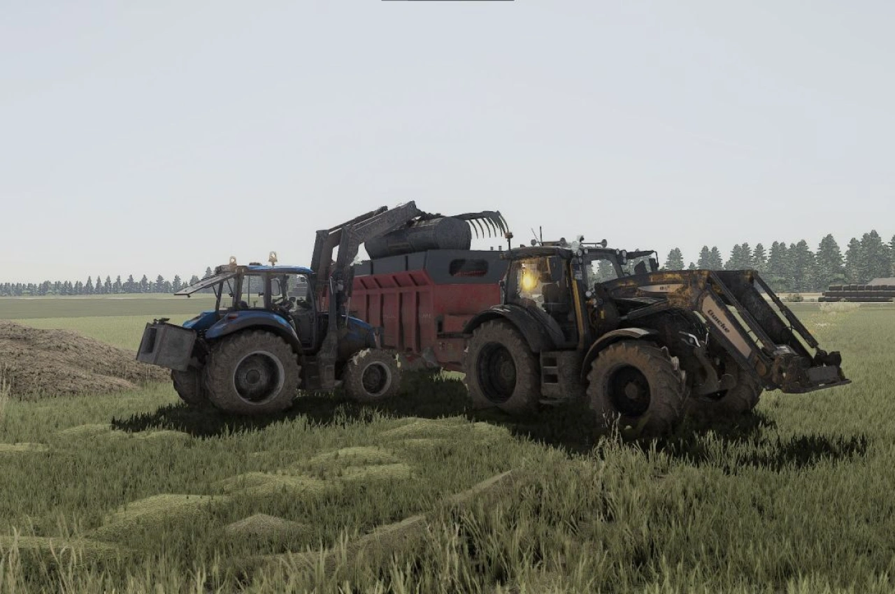 Трактор Valtra V Series для Farming Simulator 22