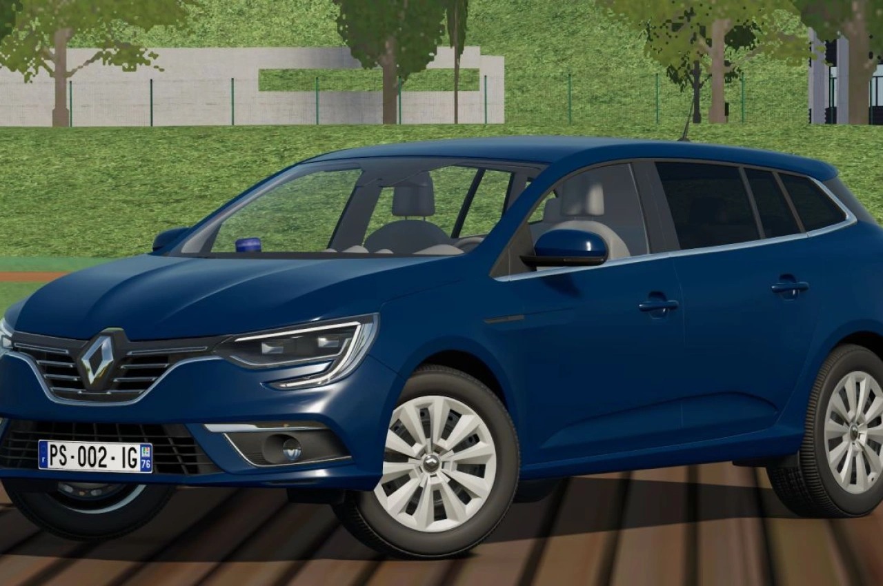 Автомобіль Renault Mégane IV Phase 1 PSIG для Farming Simulator 22