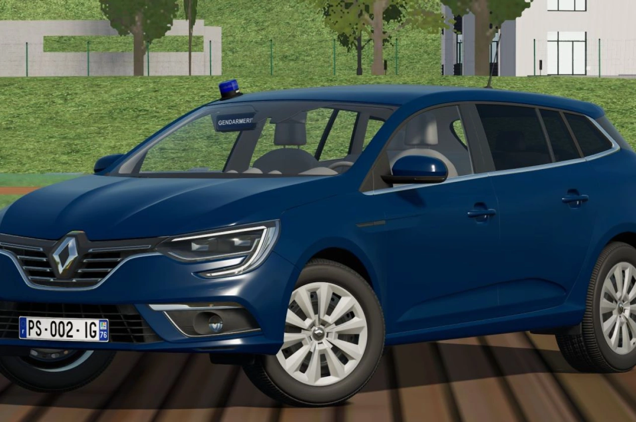 Автомобіль Renault Mégane IV Phase 1 PSIG для Farming Simulator 22