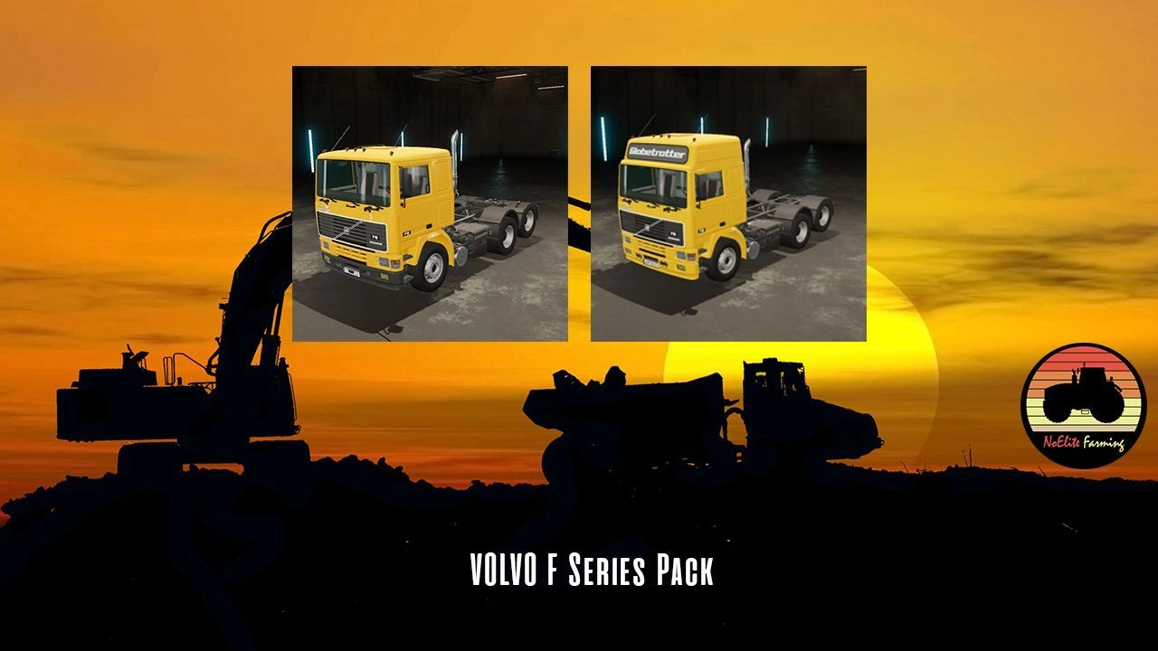 Пакет вантажівок Volvo F Series для Farming Simulator 22