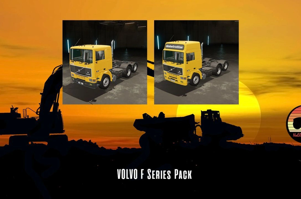 Пакет вантажівок Volvo F Series для Farming Simulator 22