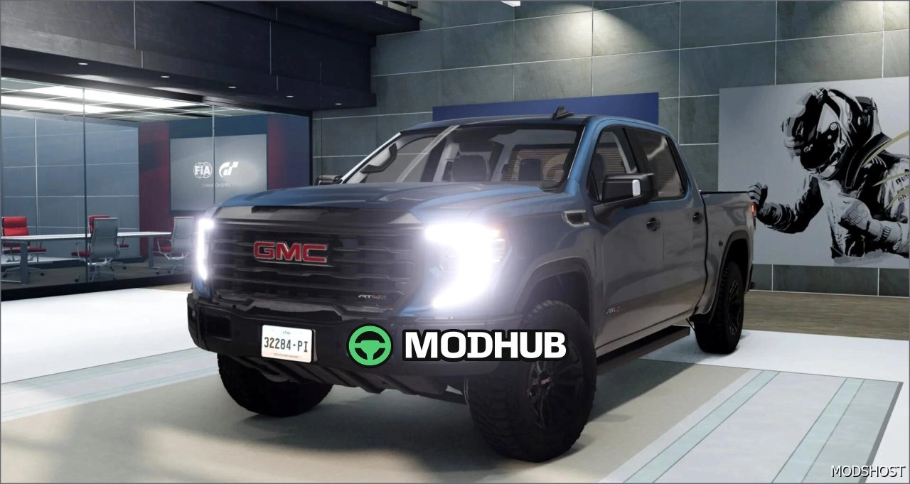 Автомобіль GMC Sierra GMT T1XX для BeamNG.drive