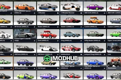 Niestandardowe konfiguracje 0.38 do BeamNG.drive