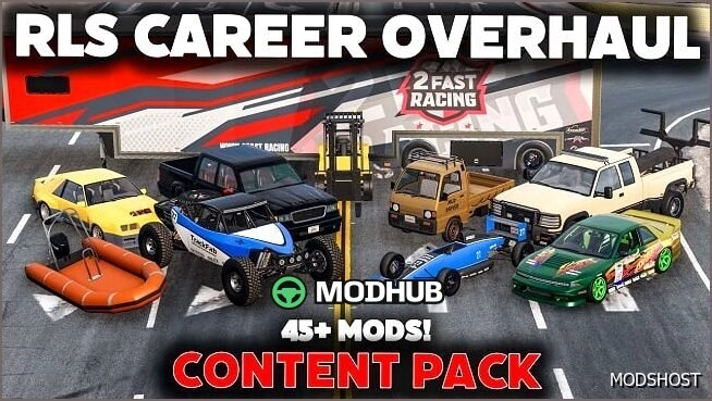 Мод RLS Career Overhaul для BeamNG.drive