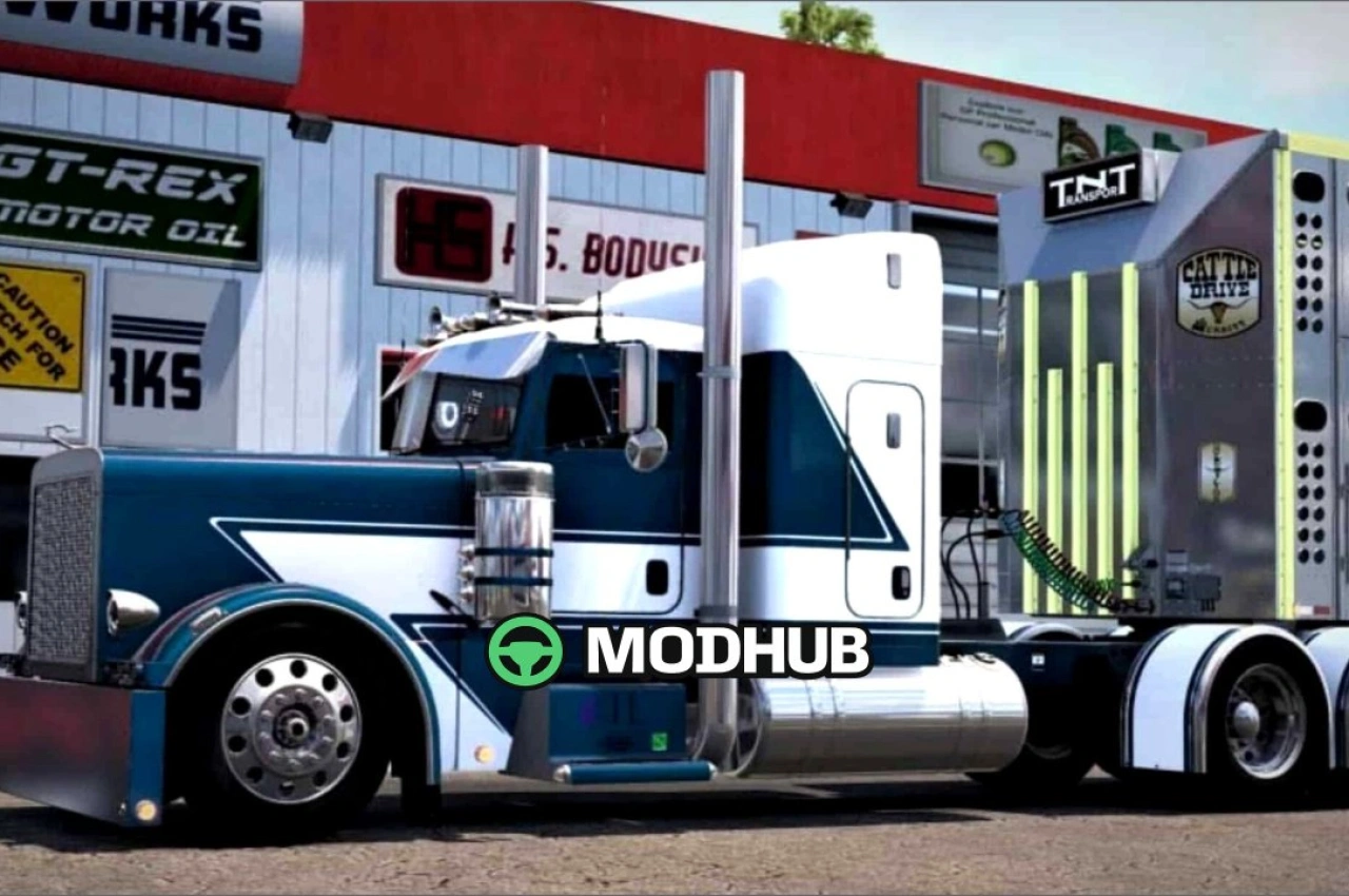 Вантажівка Dom’s 379 V2.1.2 для American Truck Simulator