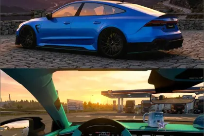 Car Audi RS 7 Mansory P780 for Euro Truck Simulator 2