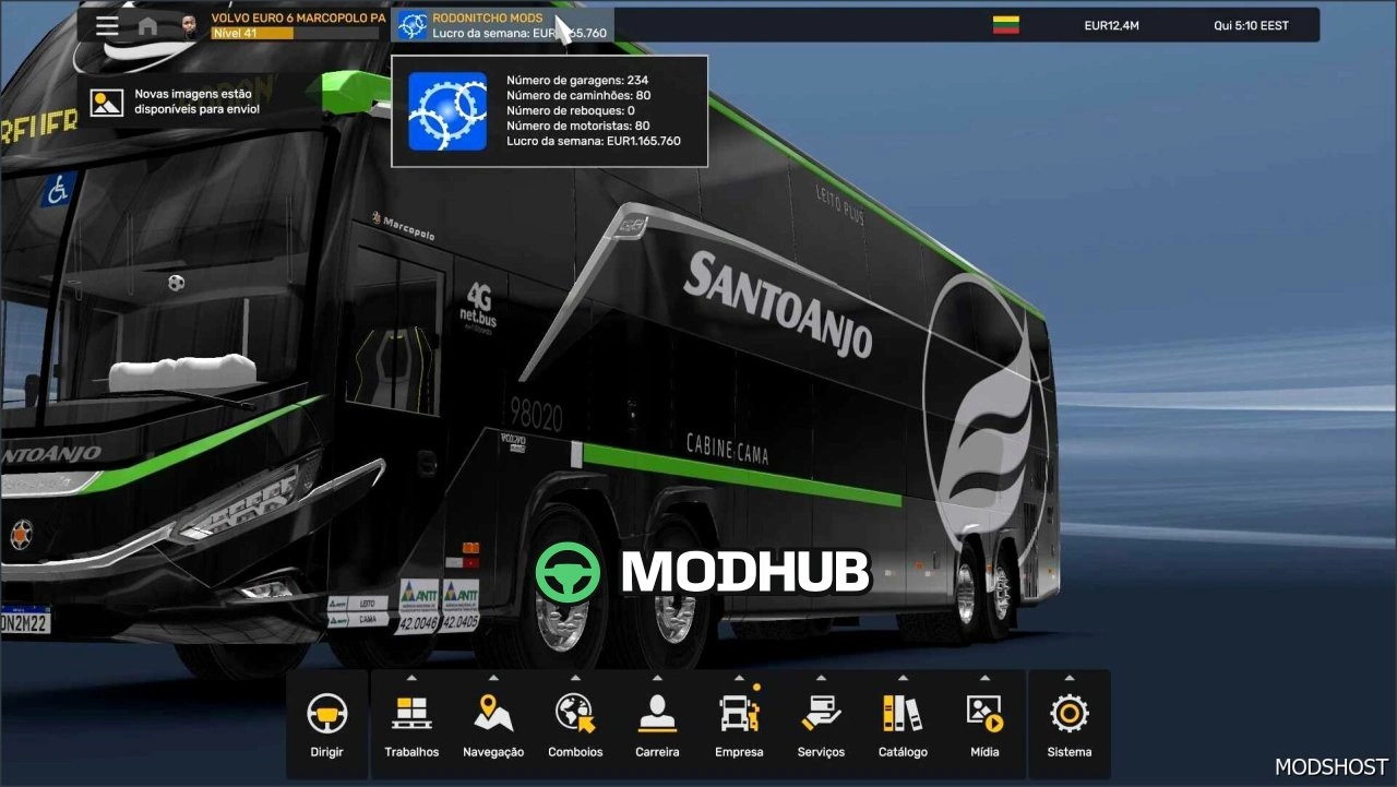 Профіль Volvo Euro 6 для Euro Truck Simulator 2
