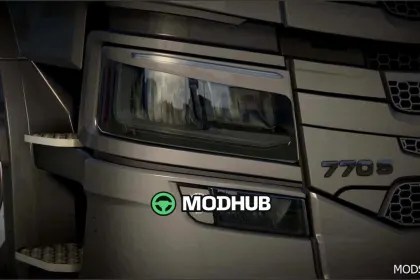 Pakiet świateł Scania NG SCS Pgrs do Euro Truck Simulator 2