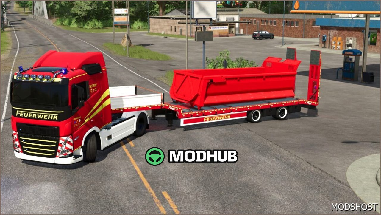 Fliegl SDS Tieflader für Farming Simulator 25