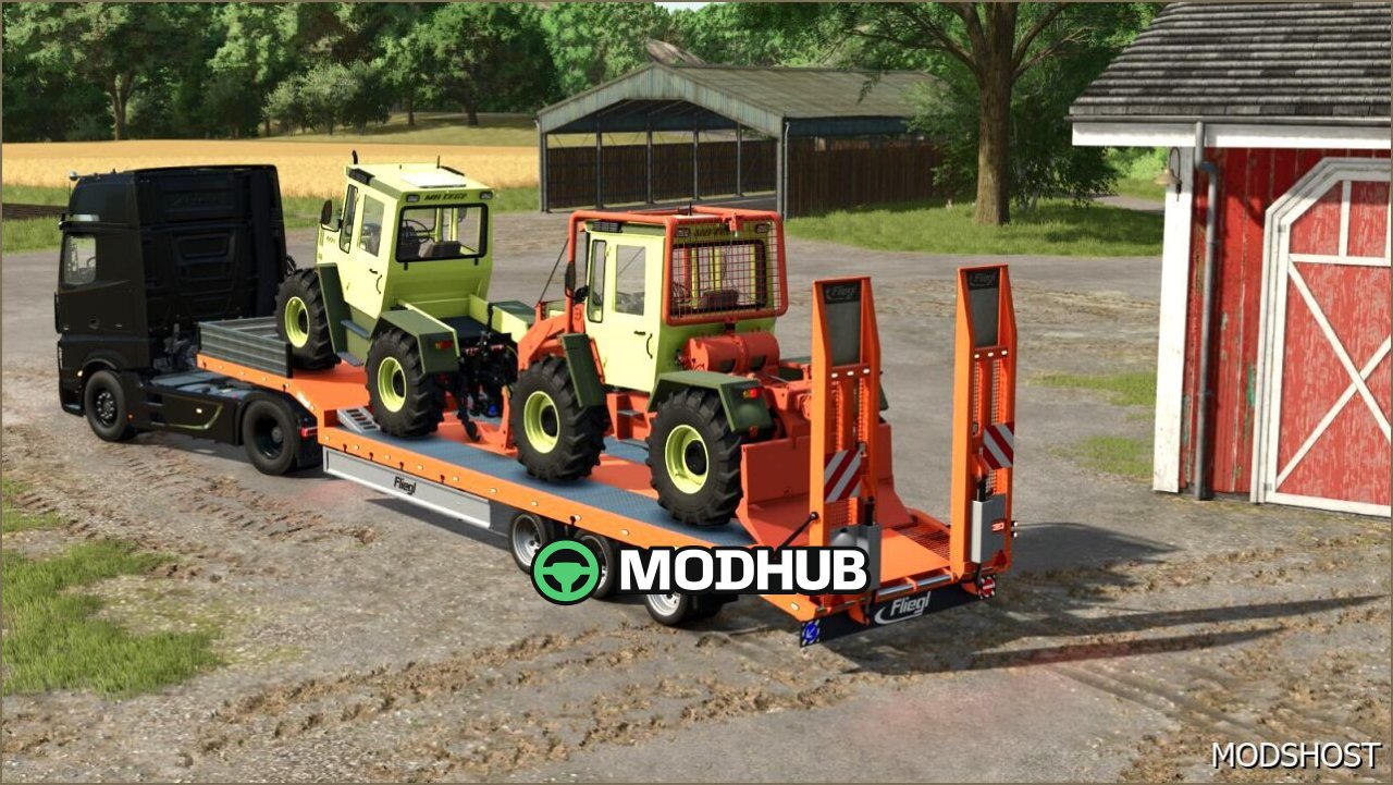Fliegl SDS Tieflader für Farming Simulator 25
